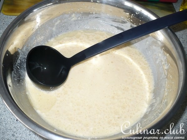 Блины с мясной начинкой.