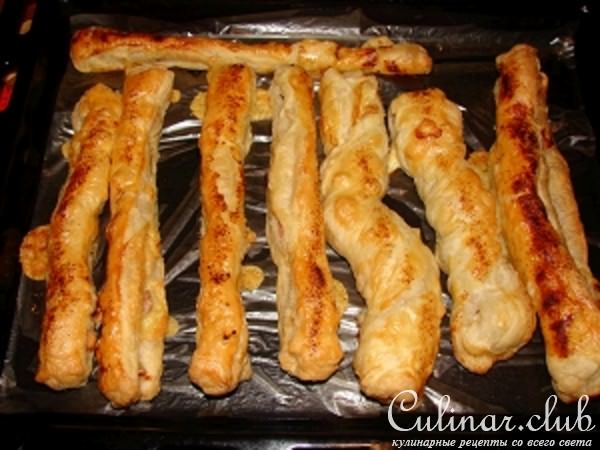 Ветчинно- сырные палочки