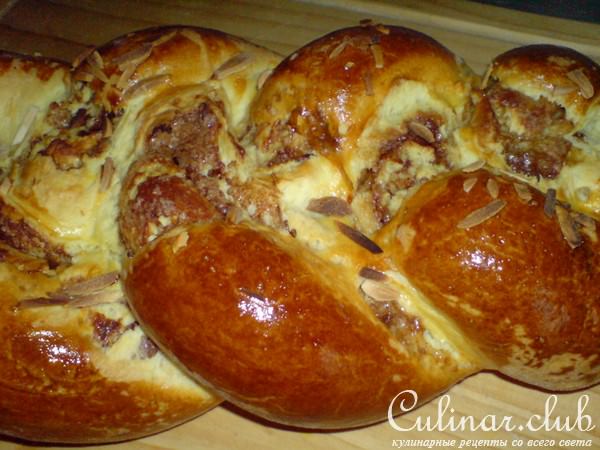 Корично-шафрановая хала