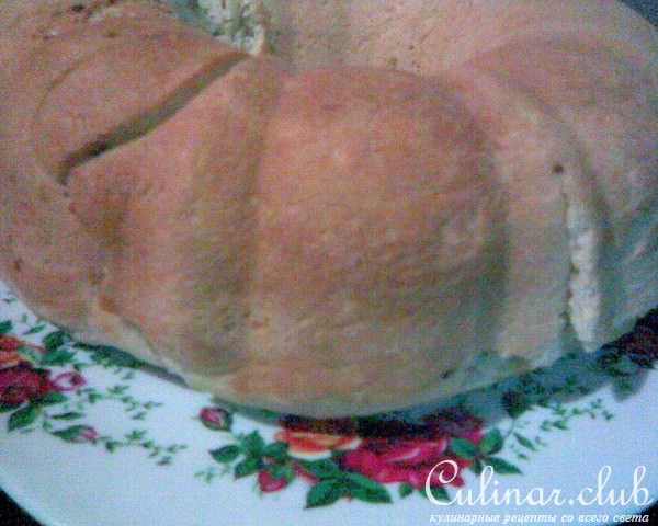 Рыбный пирог (рулет с минтаем и зернами горчицы)