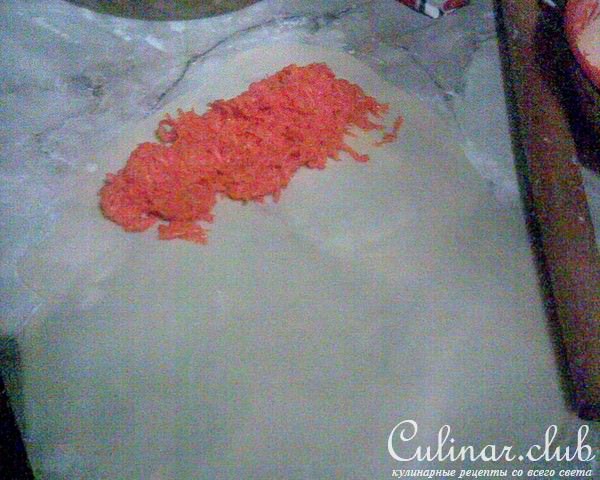 Вертута с фруктами (постный вариант)