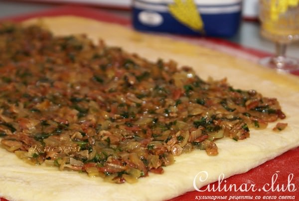 Мекленбургский картофельный рулет со шкварками