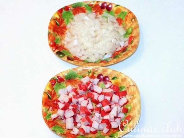 Салат "Овечка" c пекинской капустой
