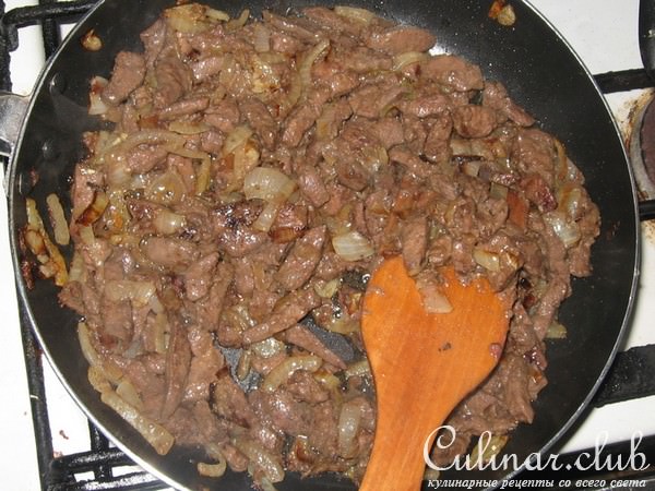 Печеночный салат (для тех кто не любит печенку)