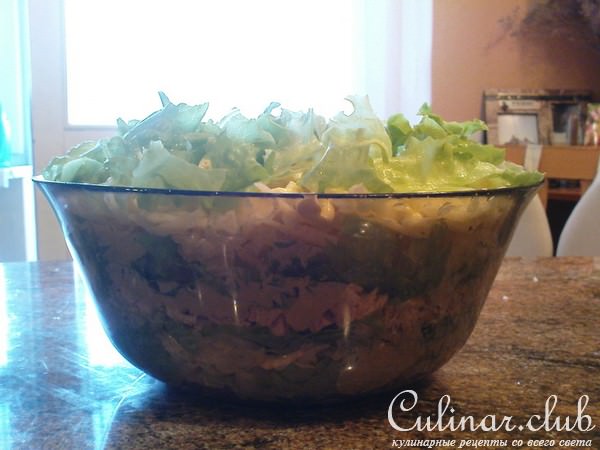 салат "Сладкая курочка" (вариант)