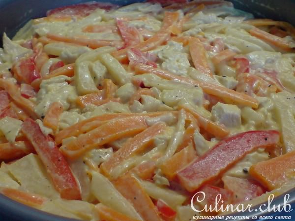 "Капризный" салат //Insalata capricciosa