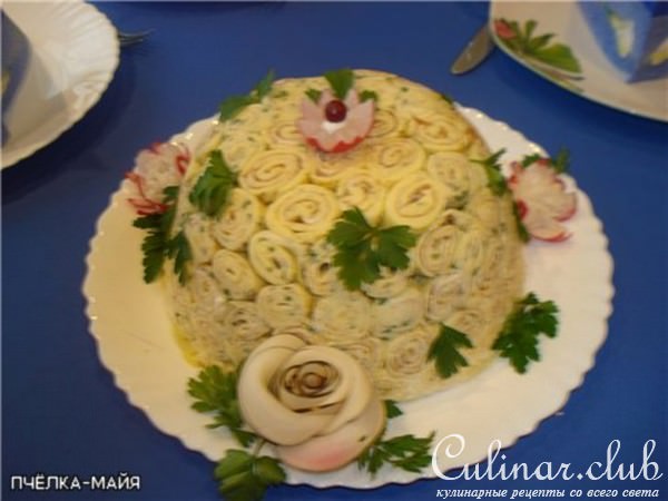 салат "Шарлотка" вариант