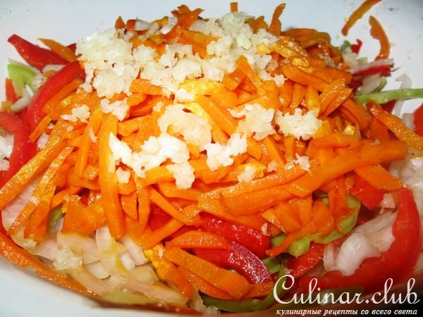 Салат овощной "Осенняя щедрость"