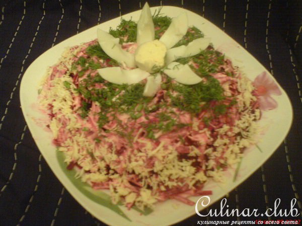 салат "Красная шапочка"