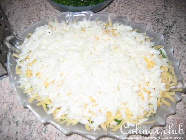Салат "Одуванчики"