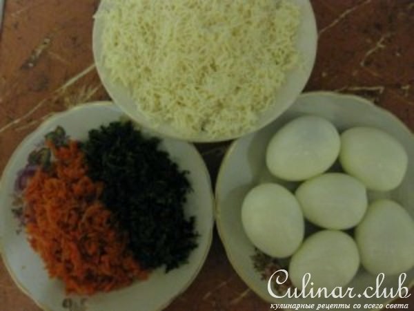 Еврейски-корейский салат с украинскими мотивами...)
