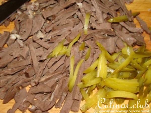 Салат "Гнездо"