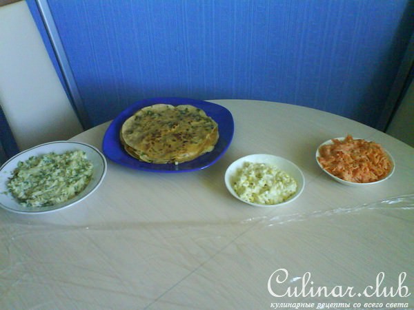 Салат "Грибной пенёк"