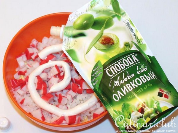 Салат "Овечка" c пекинской капустой