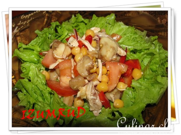 Салат с Нутом и Курицей !!!