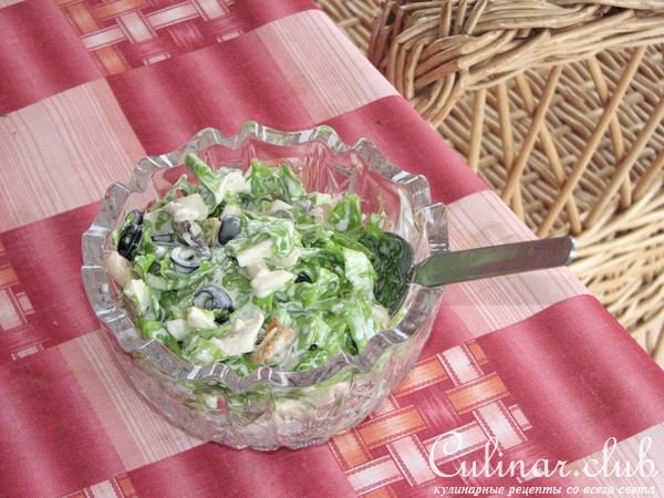 салат из морепродуктов