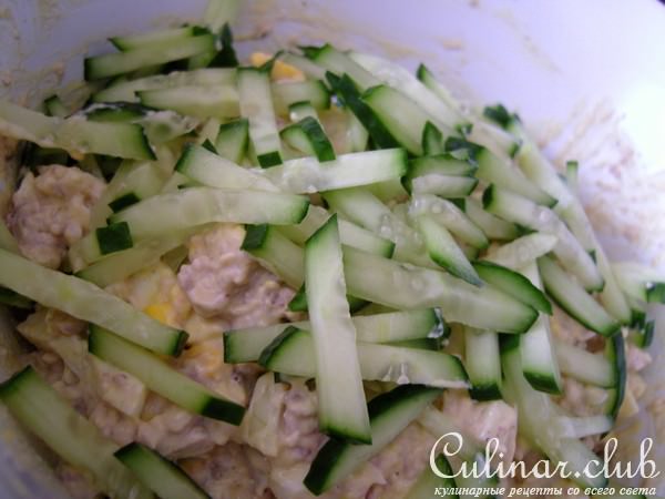 Салат из свиных мозгов