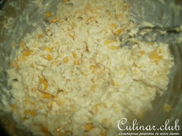 Лёгкий куриный салатик