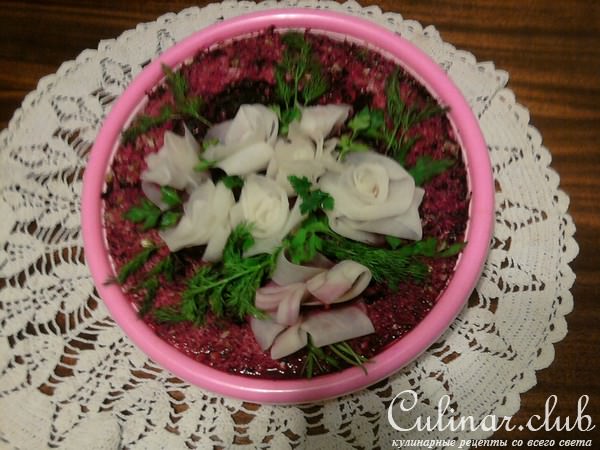 Салат "БУКЕТ НЕВЕСТЫ"