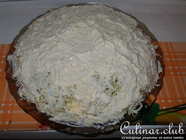 Необычный сырный салат,вариант