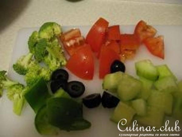 Салат из свежих овощей
