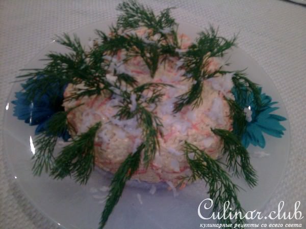 Морковный салат с вермишелью