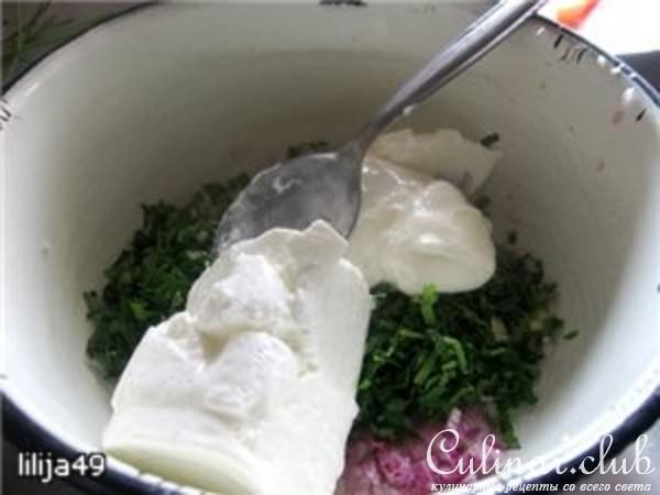 Салат из огурцов и авокадо