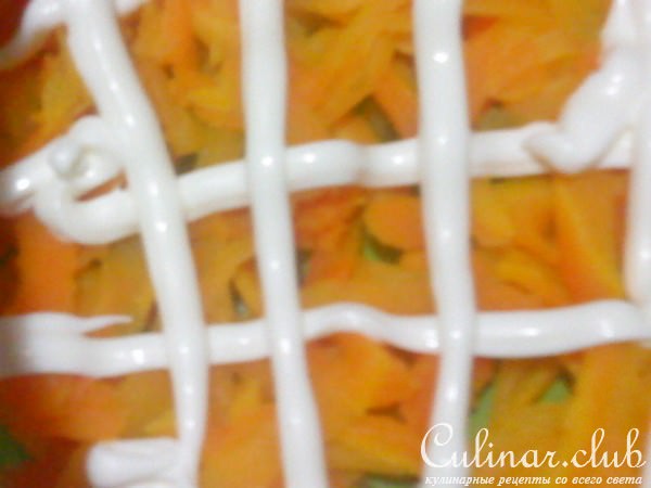 Салат многослойный(вариант )