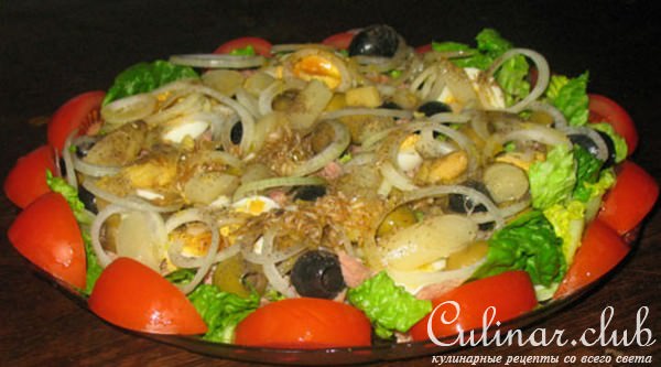 Салат "Мадрид" (ensalada san isidro)