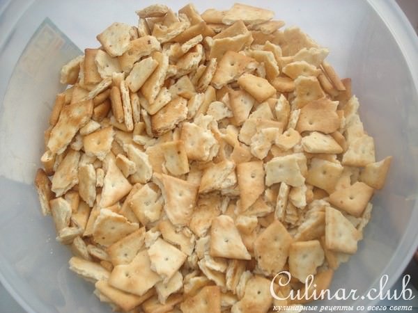 Салат из крекера