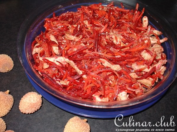 Салат „Цай“(вариант).