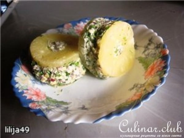Салат "Колёса любви"