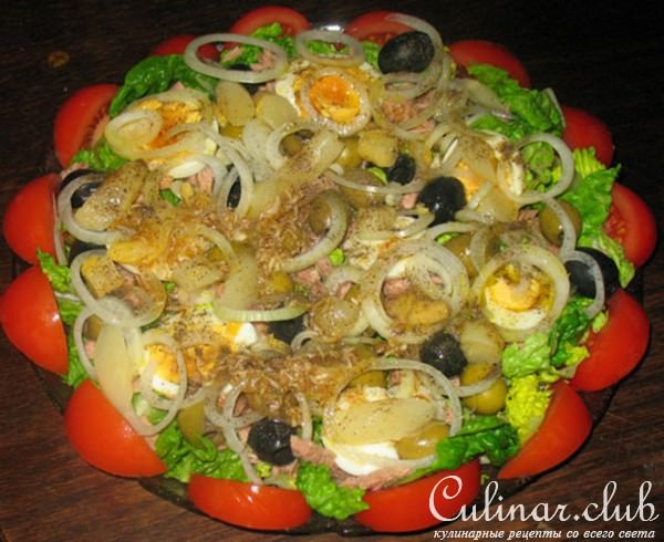 Салат "Мадрид" (ensalada san isidro)