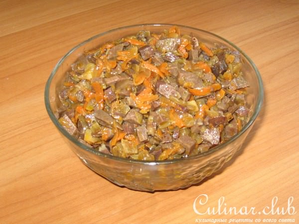 Салат с легких