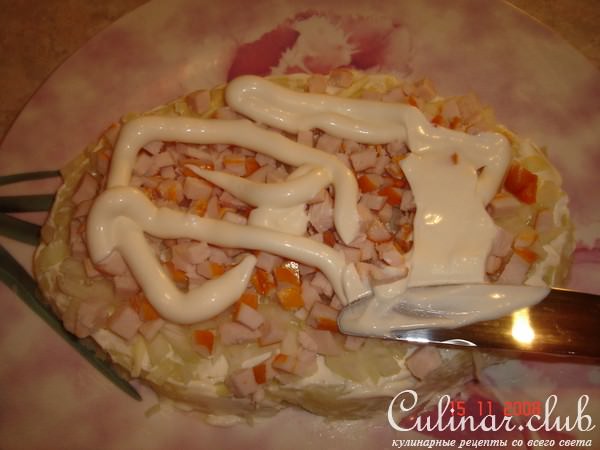 салат "Ананас"