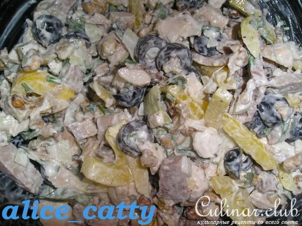 МЯСНОЙ САЛАТ на скорую руку