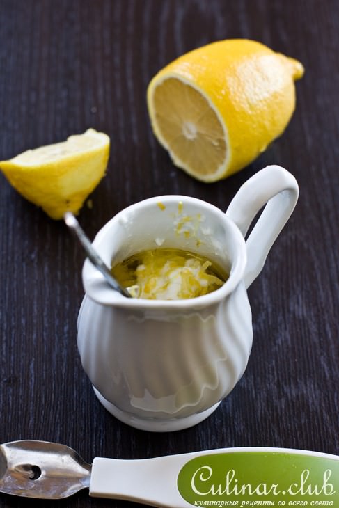 Салат с грушей и картофельными клецками
