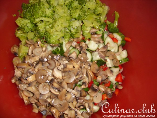 Мясной салатик (вариантик)