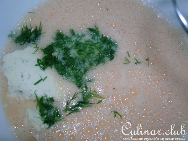 Салат мясной с омлетом и корнишонами ( думаю, что вариант)