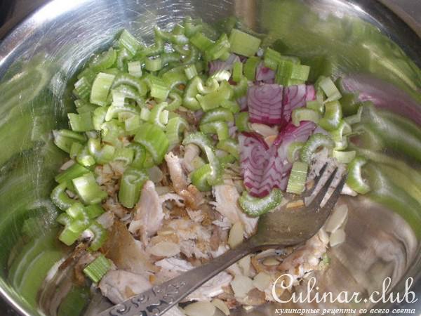 Салат-карри с курицей