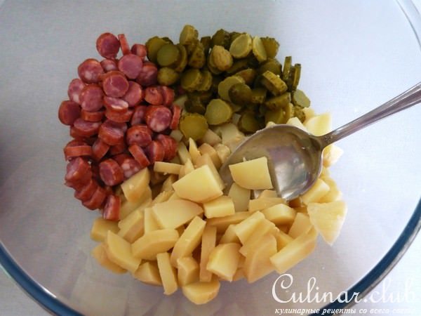 Немецкий картофельный салат