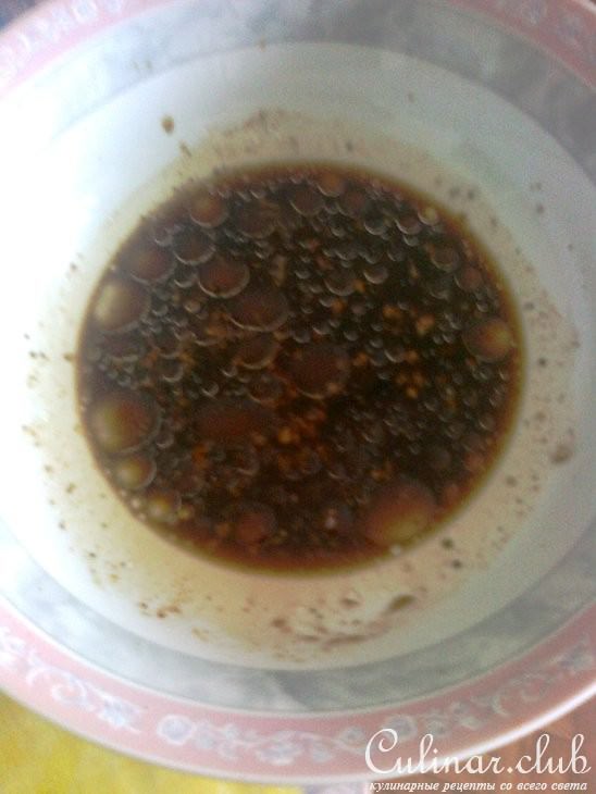 Салат с курицей и овощами