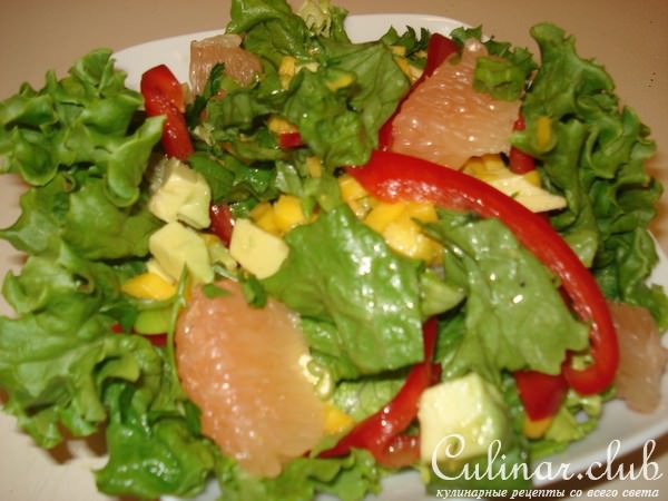 Мой любимый салатик ЭКЗОТИКА