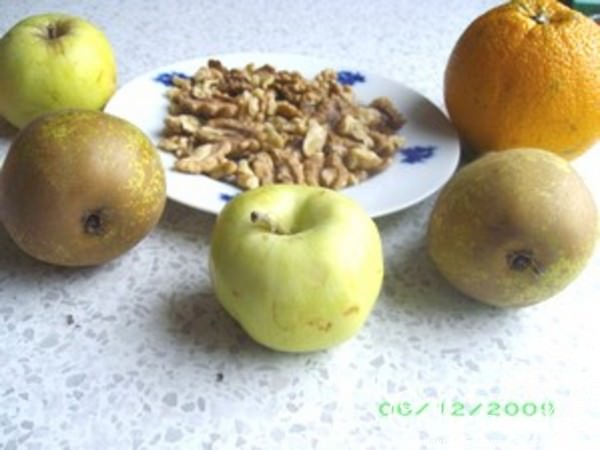 Винегрет с фруктами (мой вариант)