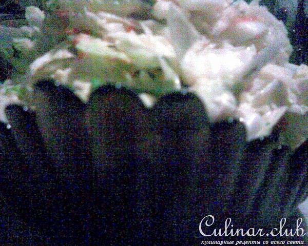 Нежный салат с черной редькой