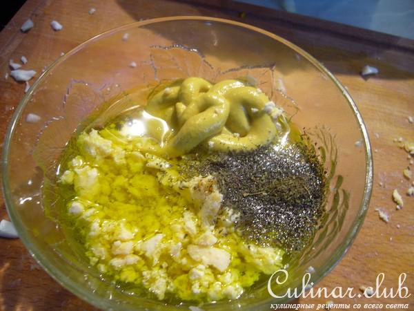 Картофельный салат со стручковой фасолью
