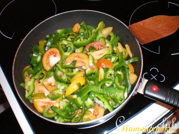Горячий салат или овощной гарнир к мясу