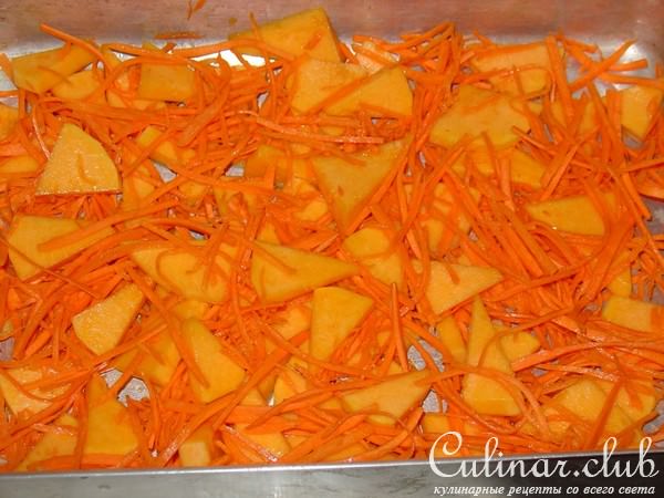 Салат из тыквы с морковью и изюмом +IDEAL+руккола,куркума, имбирь.