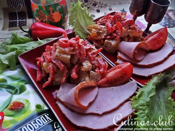 Датский картофельный салат