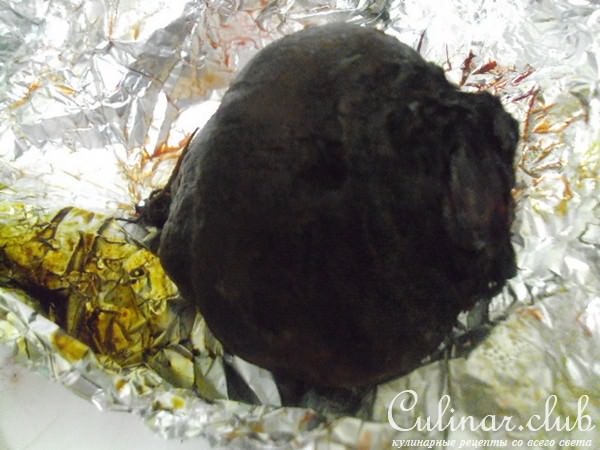Салат из свеклы с грибами
